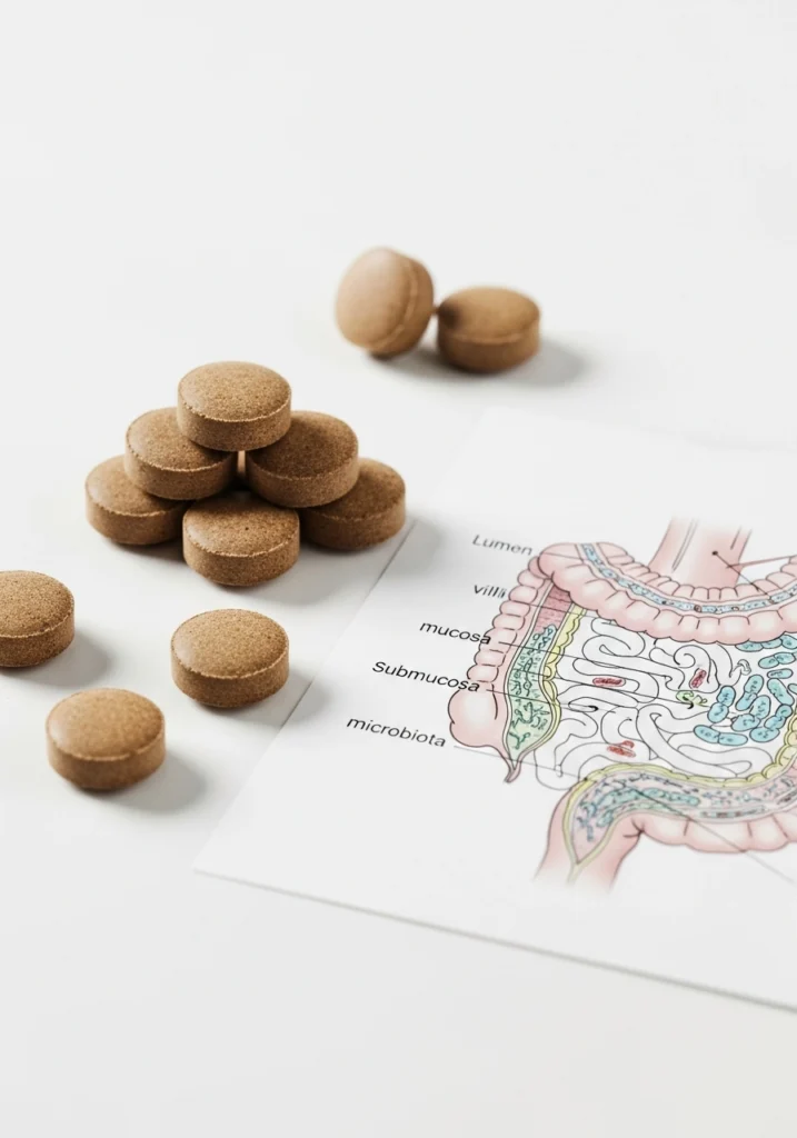Filtrum enterosorbent in tablets