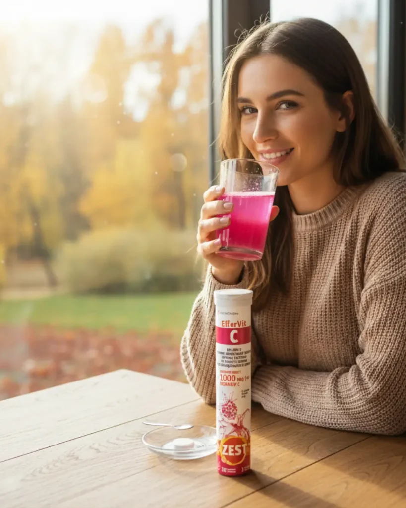Упаковка Zest і дівчина