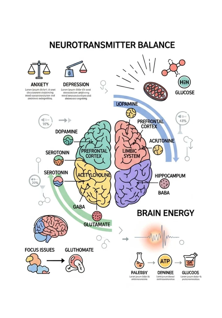 Infographic: Neurotransmitter balance